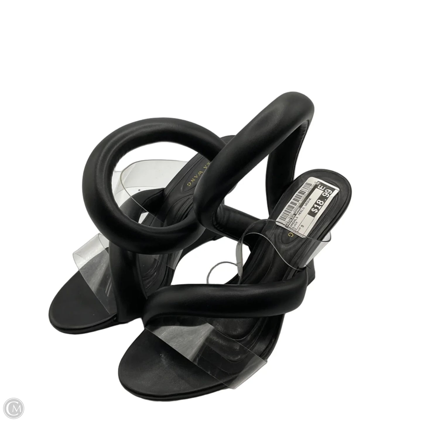 Sandals Heels Wedge By Azalea Wang In Black, Size: 9