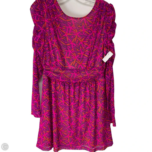 Dress Designer By Lilly Pulitzer In Plaid Pattern, Size: M