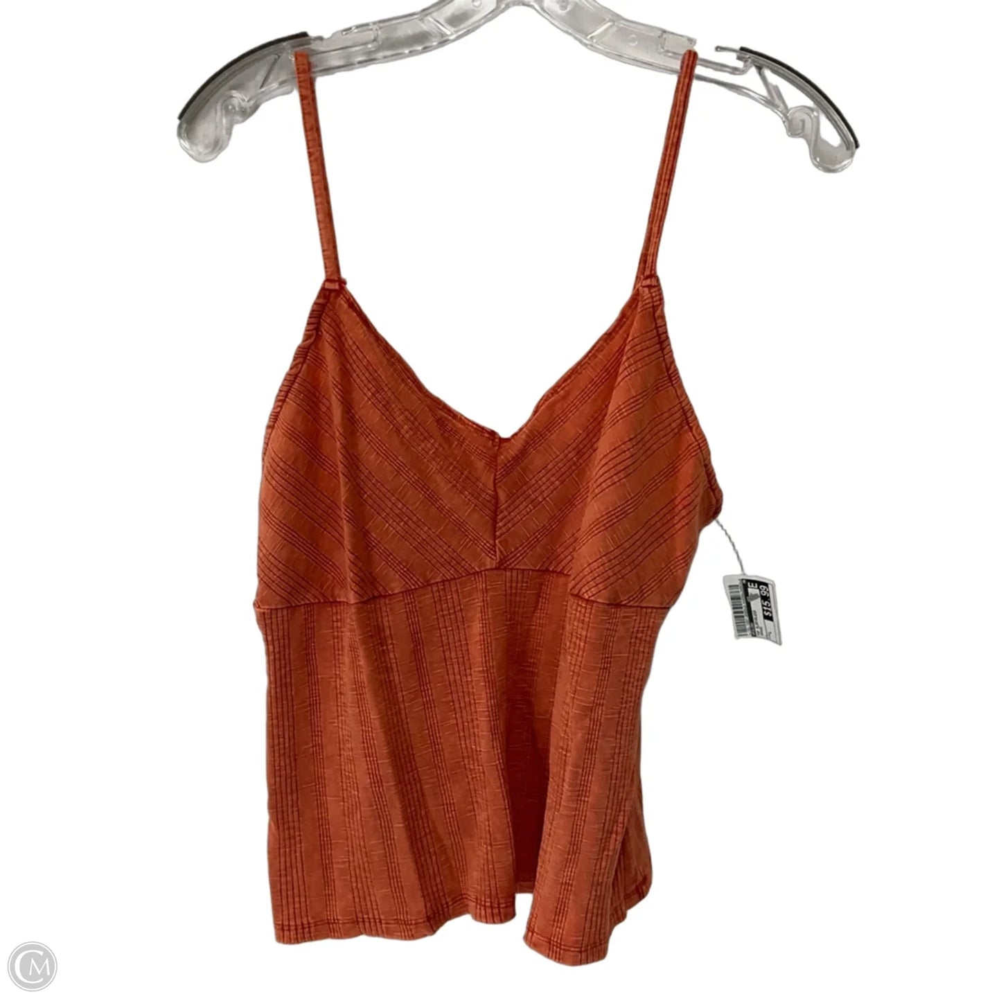 Top Sleeveless By Pilcro In Orange, Size: L