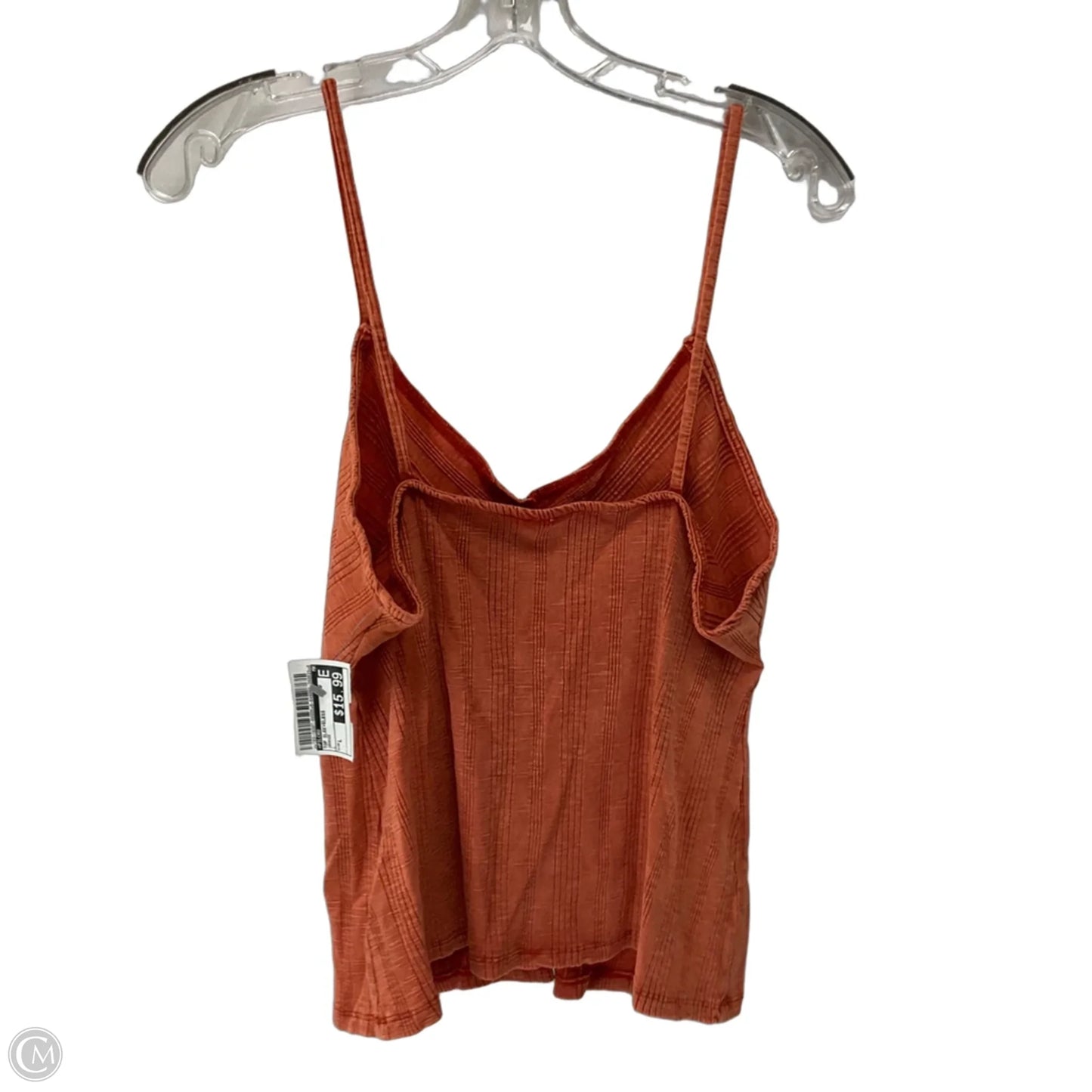 Top Sleeveless By Pilcro In Orange, Size: L