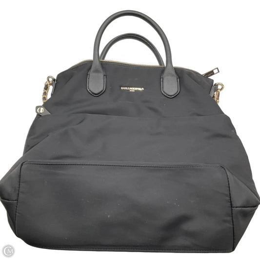 Handbag Designer By Karl Lagerfeld, Size: Large