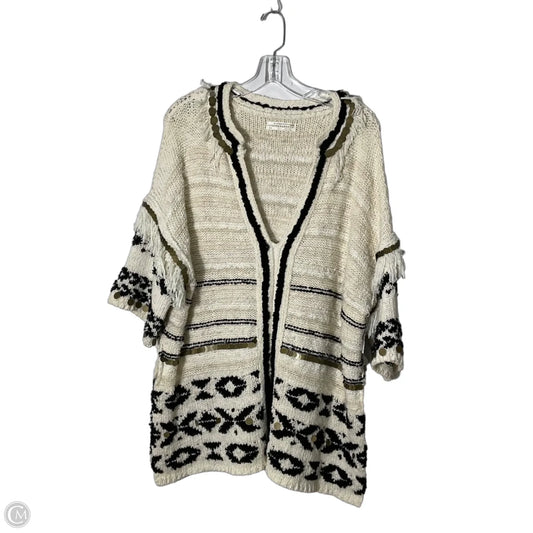 Sweater By Anthropologie In Black & White, Size: Xs