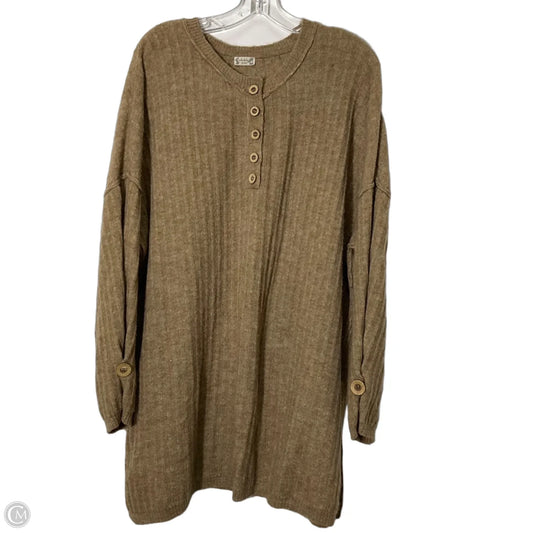 Sweater By Free People In Brown, Size: Xl