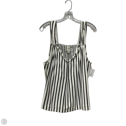 Top Sleeveless By Maeve In Striped Pattern, Size: 2x