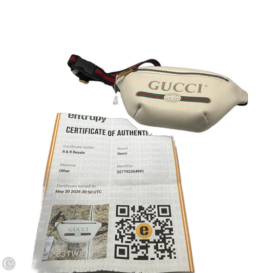 Belt Bag Luxury Designer By Gucci, Size: Small