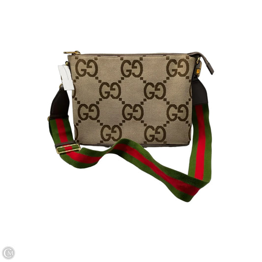 Crossbody Luxury Designer By Gucci, Size: Medium
