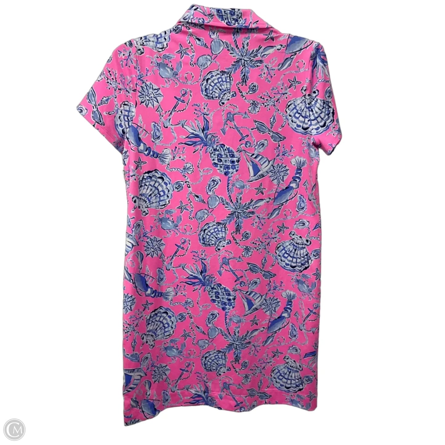Dress Designer By Lilly Pulitzer In Blue & Pink, Size: Xs