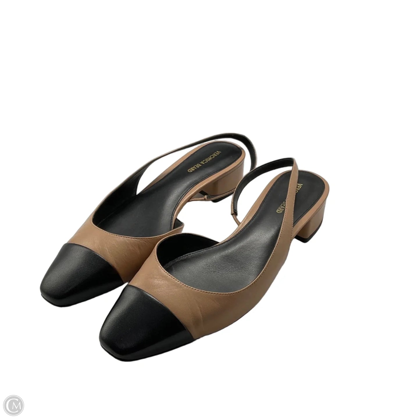 Shoes Flats By Veronica Beard In Black & Brown, Size: 8
