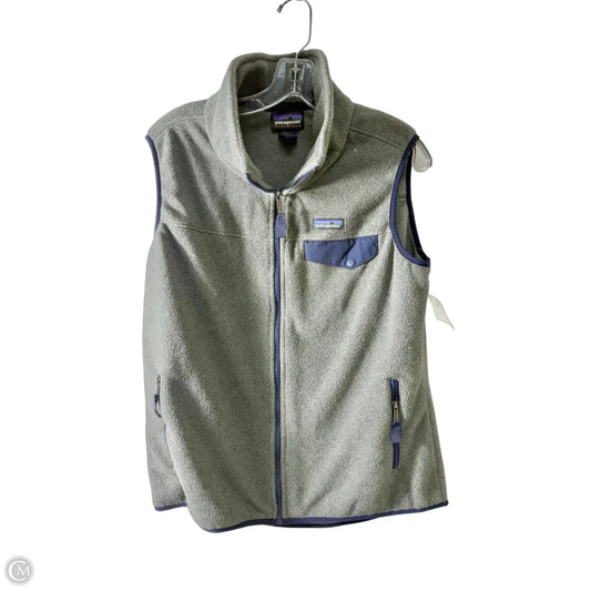 Vest Fleece By Patagonia In Grey, Size: L