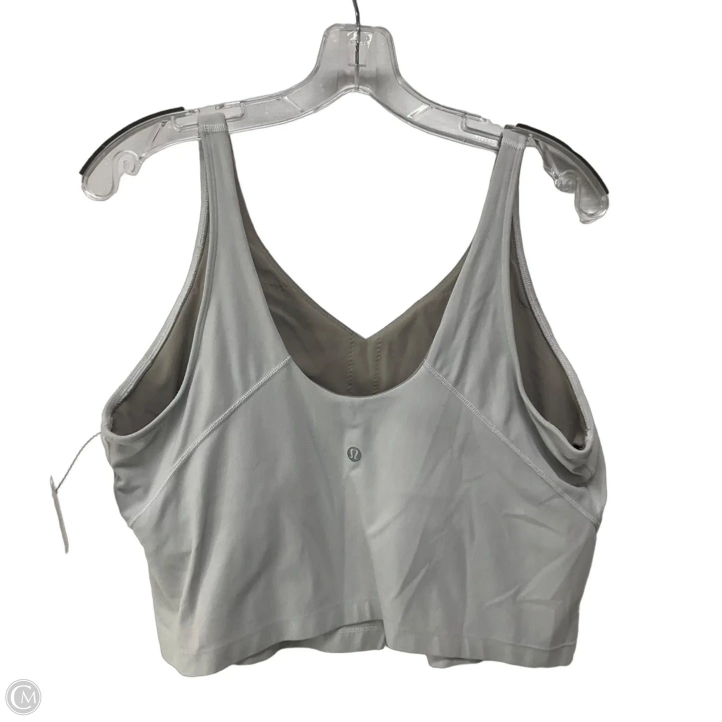 Athletic Tank Top By Lululemon In White, Size: 18