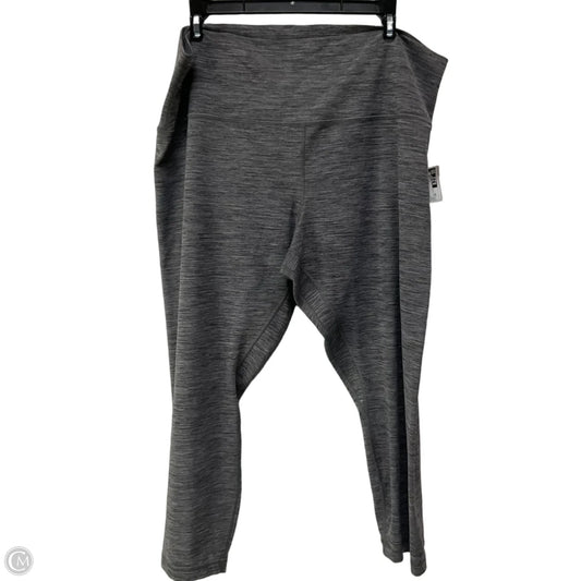 Athletic Leggings Capris By Lululemon In Grey, Size: 20