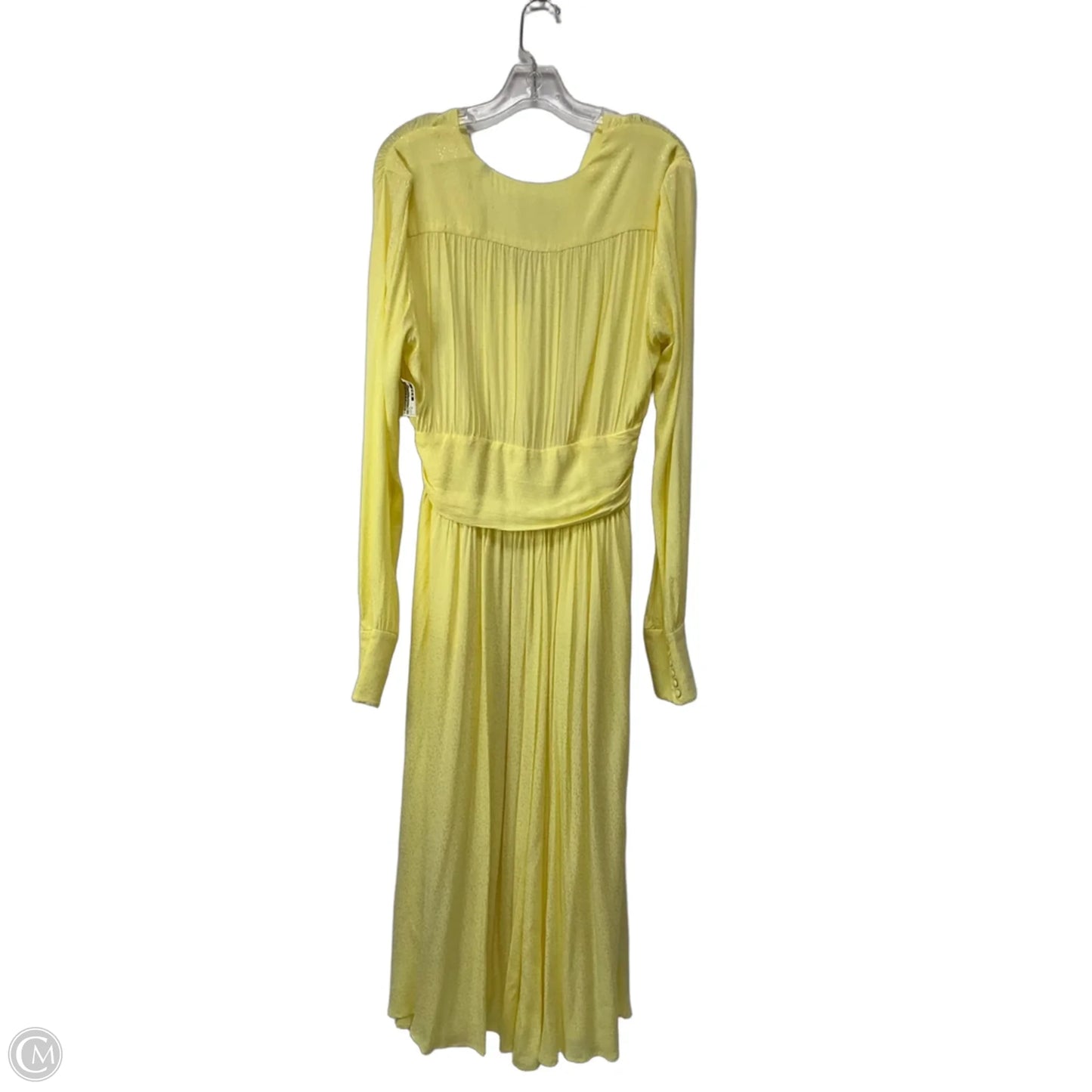 Dress Casual Maxi By Cma In Yellow, Size: 10