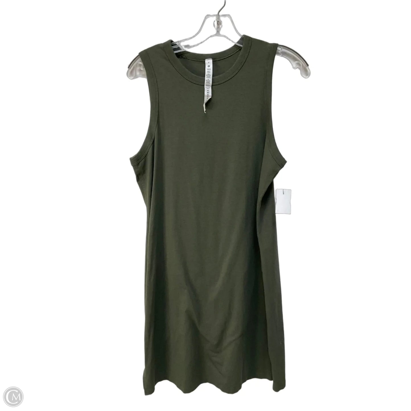 Athletic Dress By Lululemon In Green, Size: 8