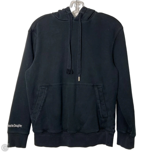 Sweatshirt Hoodie By Favorite Daughter In Black, Size: S