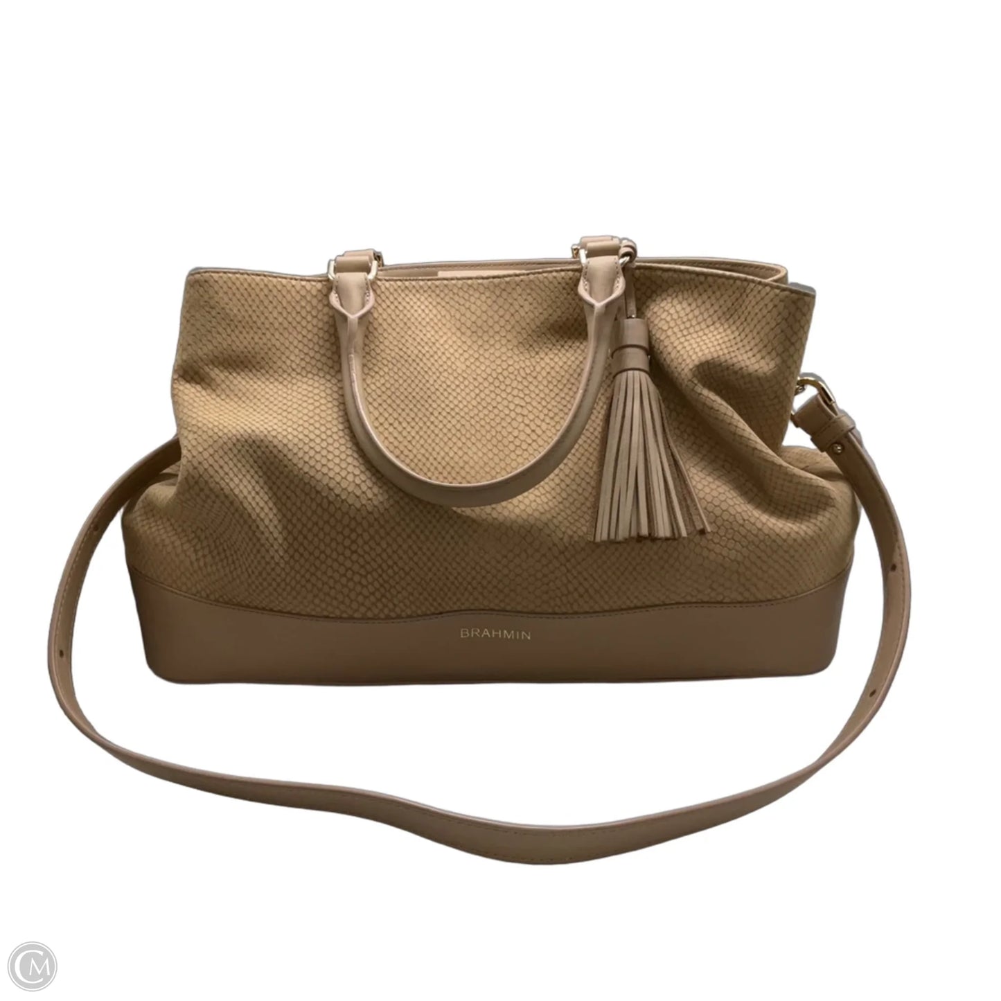 Handbag Designer By Brahmin, Size: Medium