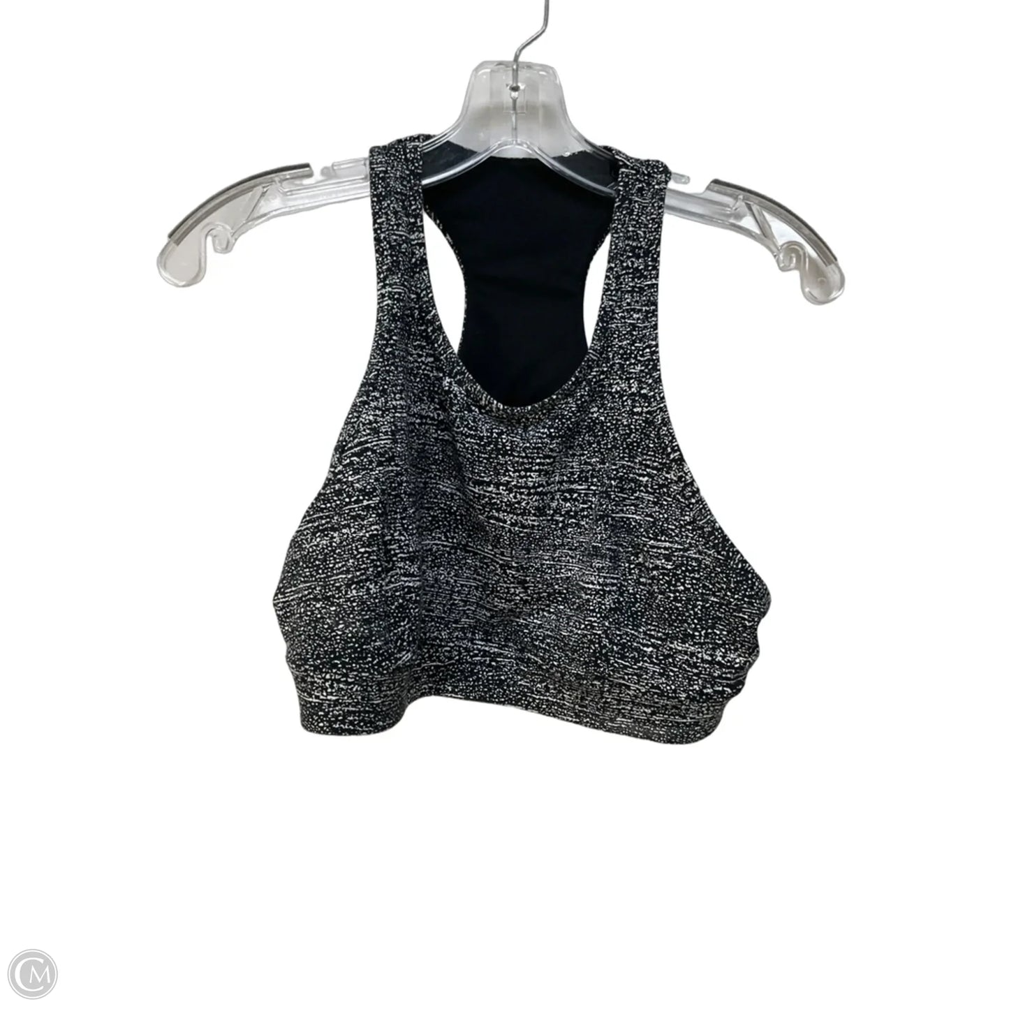 Athletic Bra By Lululemon In Black & White, Size: 10