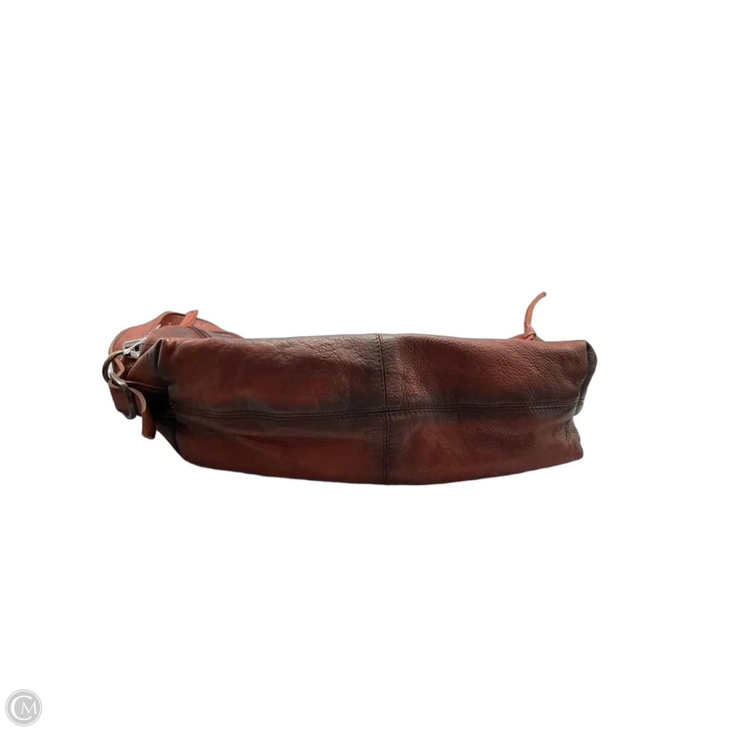 Handbag Leather By Free People, Size: Medium