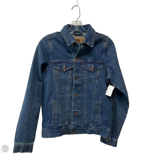 Jacket Denim By Clothes Mentor In Blue Denim, Size: Xs
