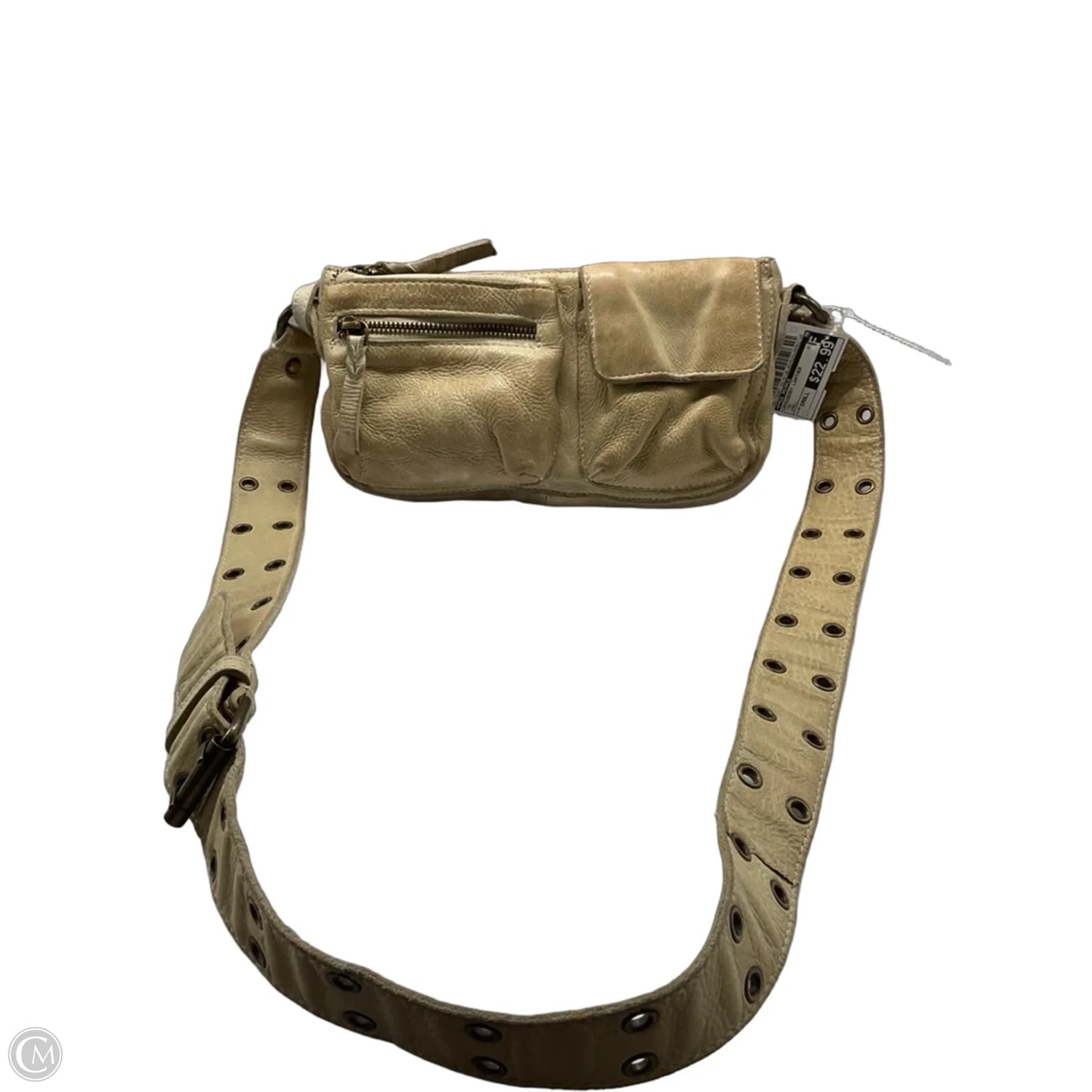Crossbody Leather By Free People, Size: Small