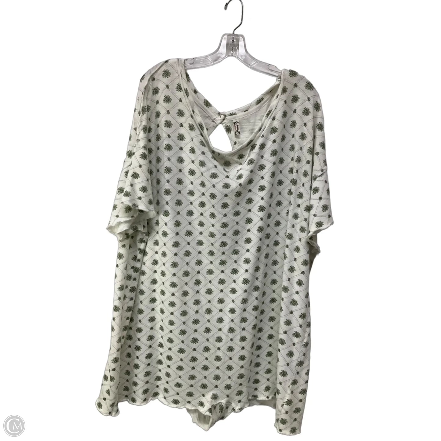 Shortalls By Free People In Green & White, Size: S