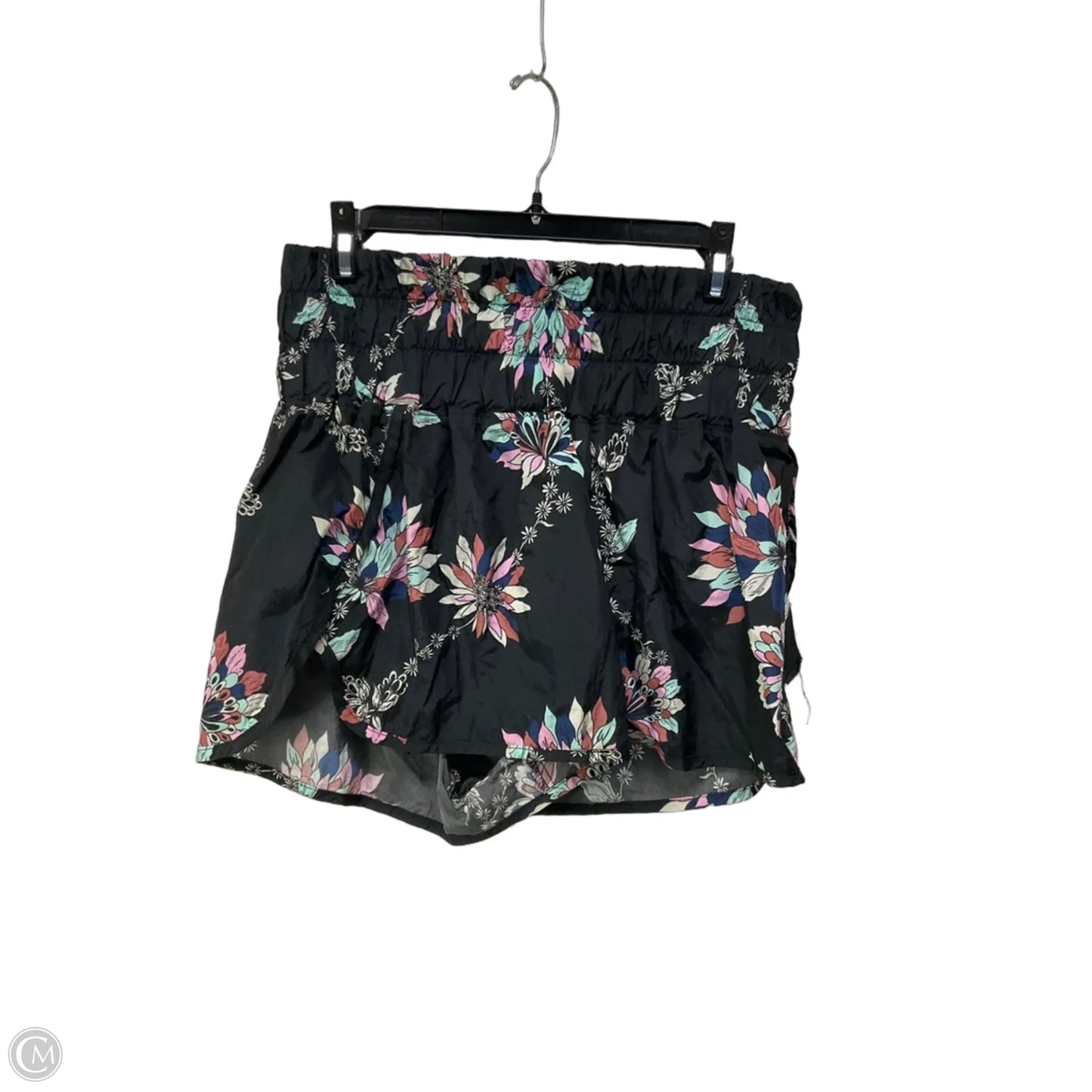 Athletic Shorts By Free People In Floral Print, Size: L