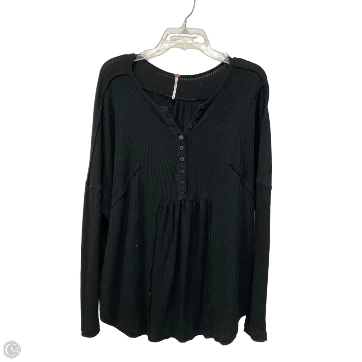 Top Long Sleeve By Free People In Blue, Size: M