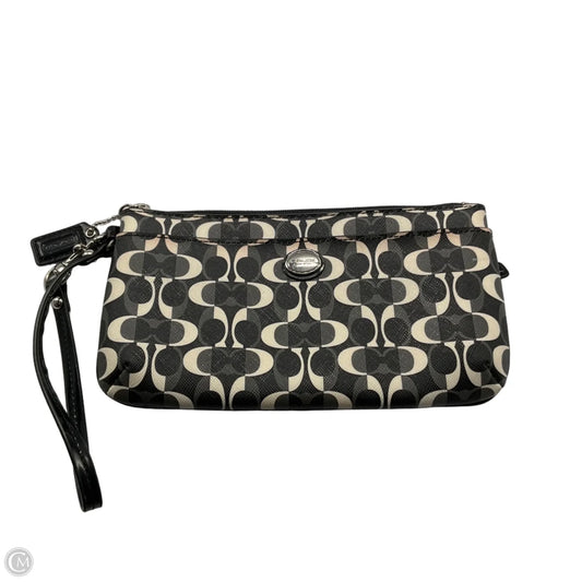 Wristlet Designer By Coach, Size: Medium