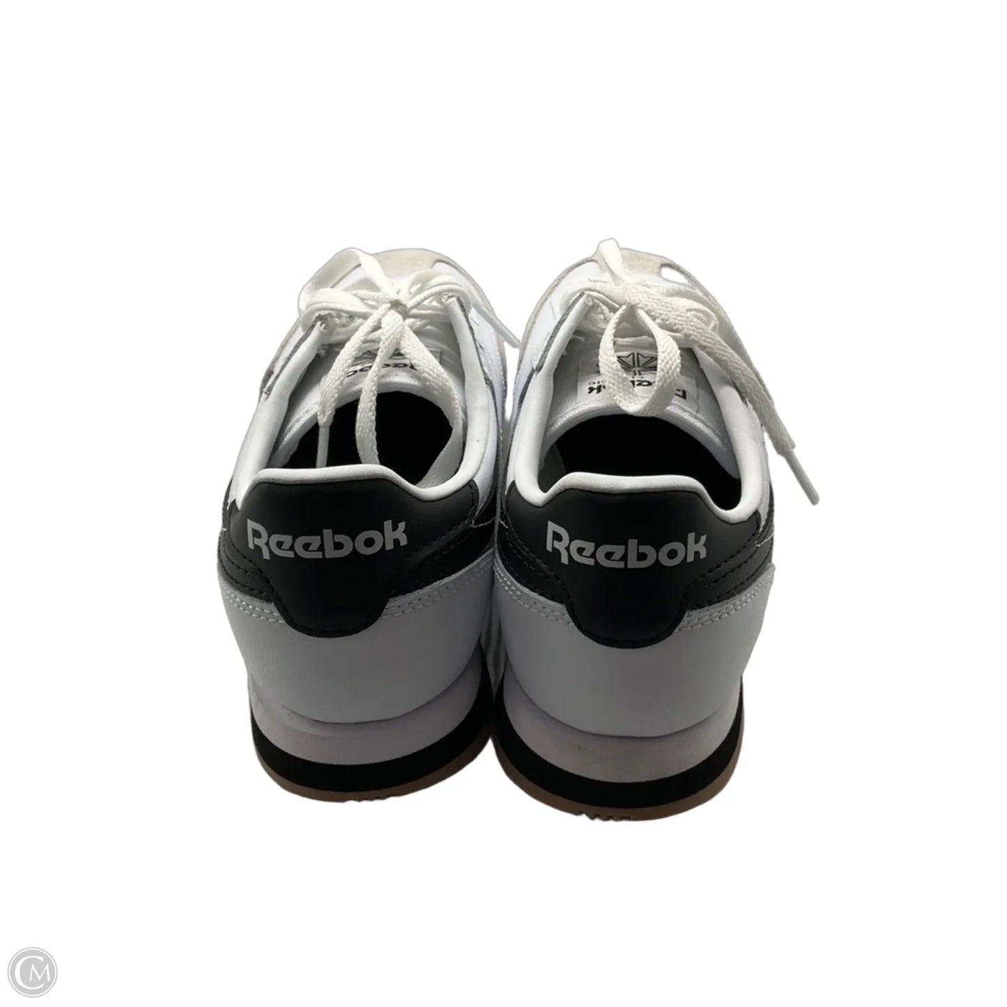 Shoes Sneakers By Reebok In Black & White, Size: 6.5