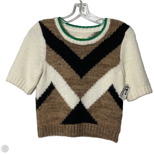 Sweater Short Sleeve By Maeve In Multi-colored, Size: S