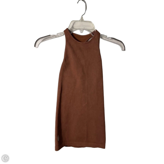 Athletic Tank Top By Free People In Brown, Size: Xs