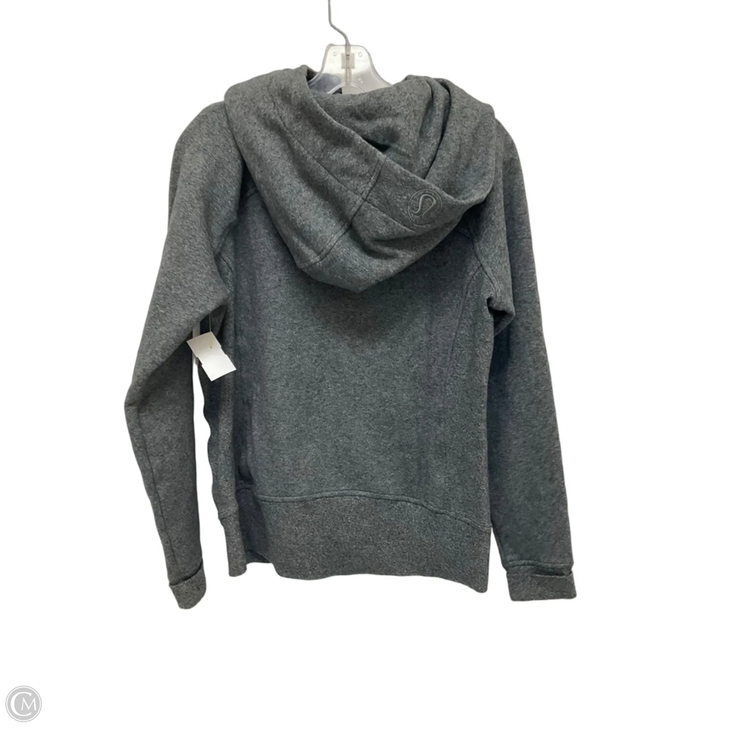 Athletic Jacket By Lululemon In Grey, Size: 10