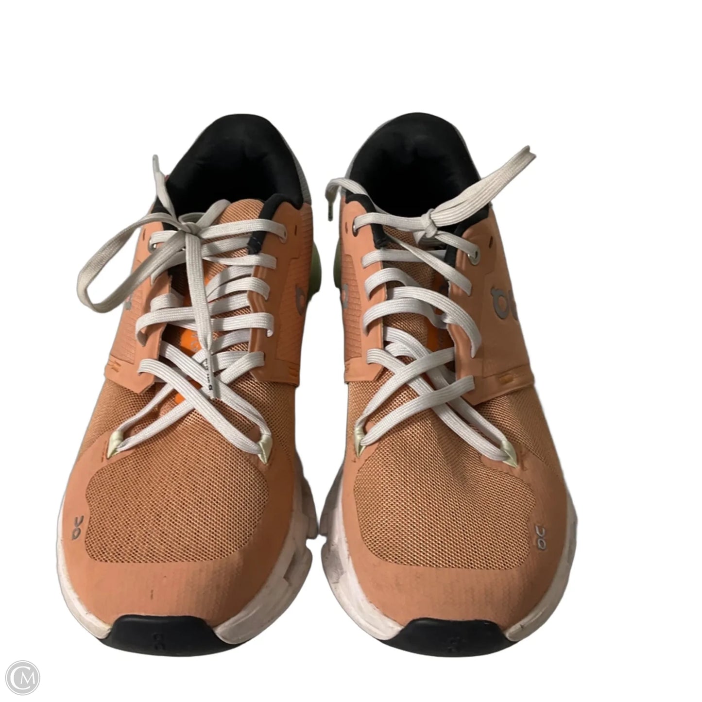 Shoes Athletic By On Cloud In Black & Orange, Size: 9