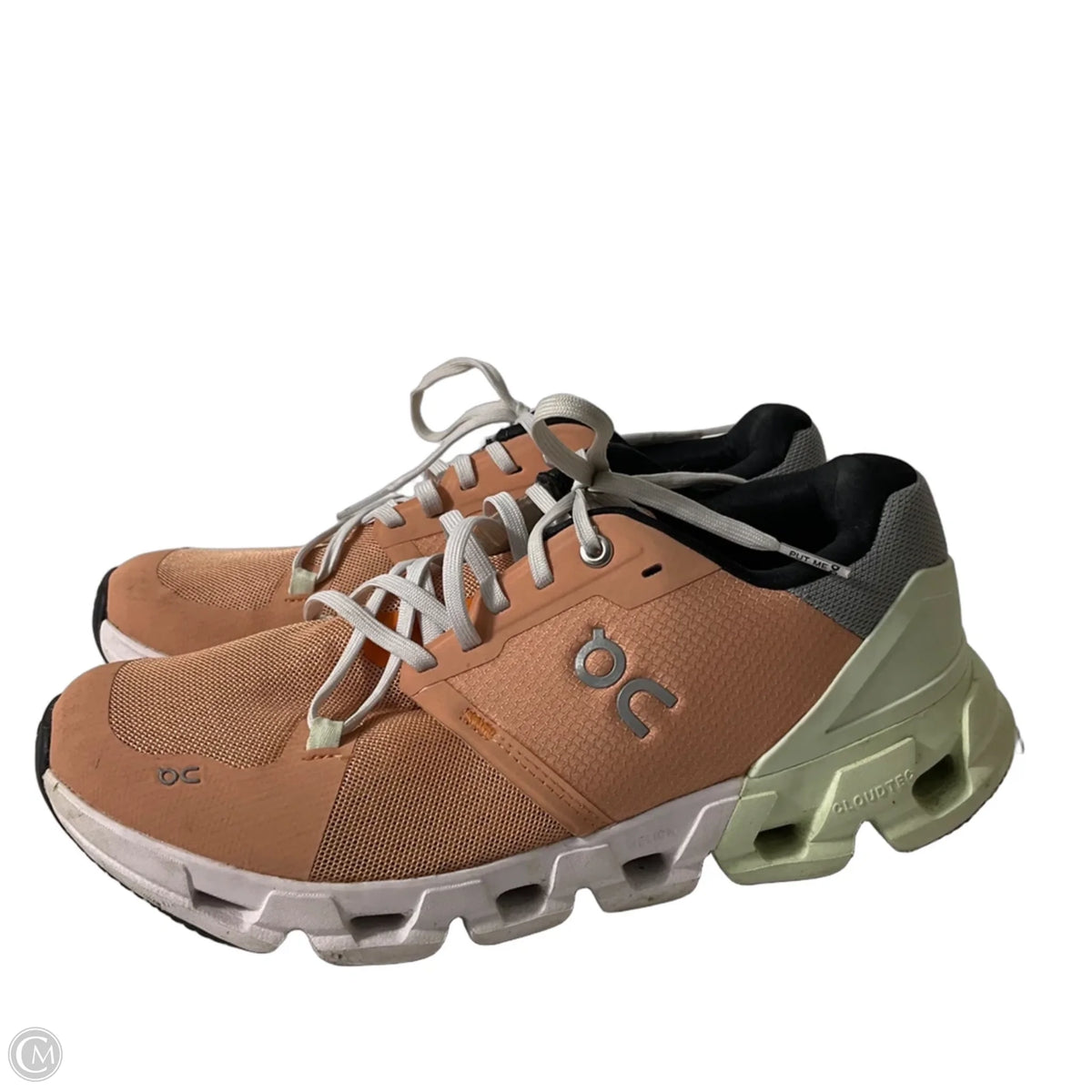 Shoes Athletic By On Cloud In Black & Orange, Size: 9