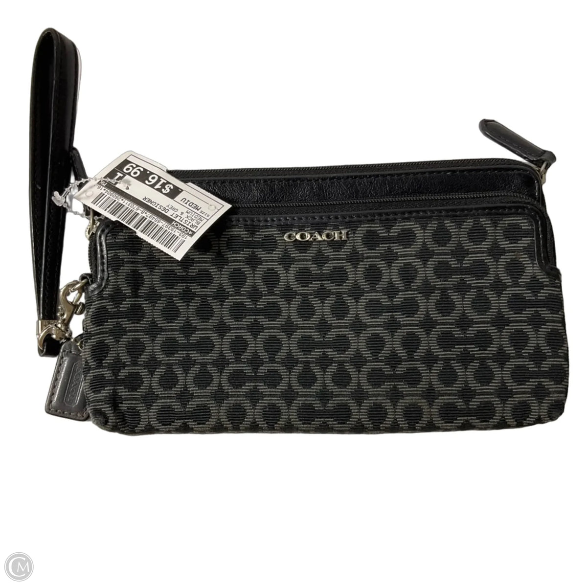 Wristlet Designer By Coach, Size: Medium