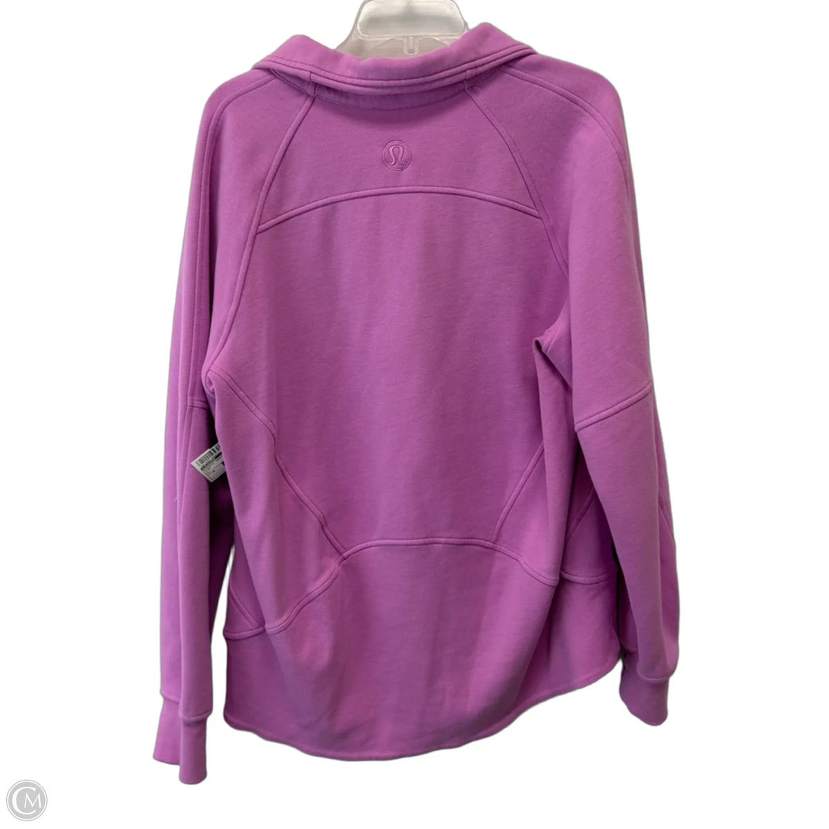 Athletic Sweatshirt Collar By Lululemon In Pink, Size: M