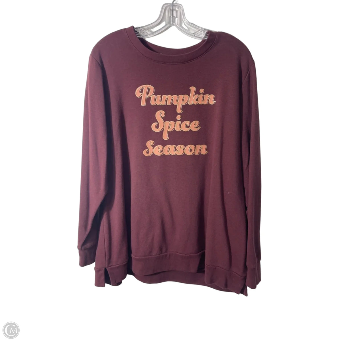 Top Long Sleeve By Lane Bryant In Red, Size: 2x