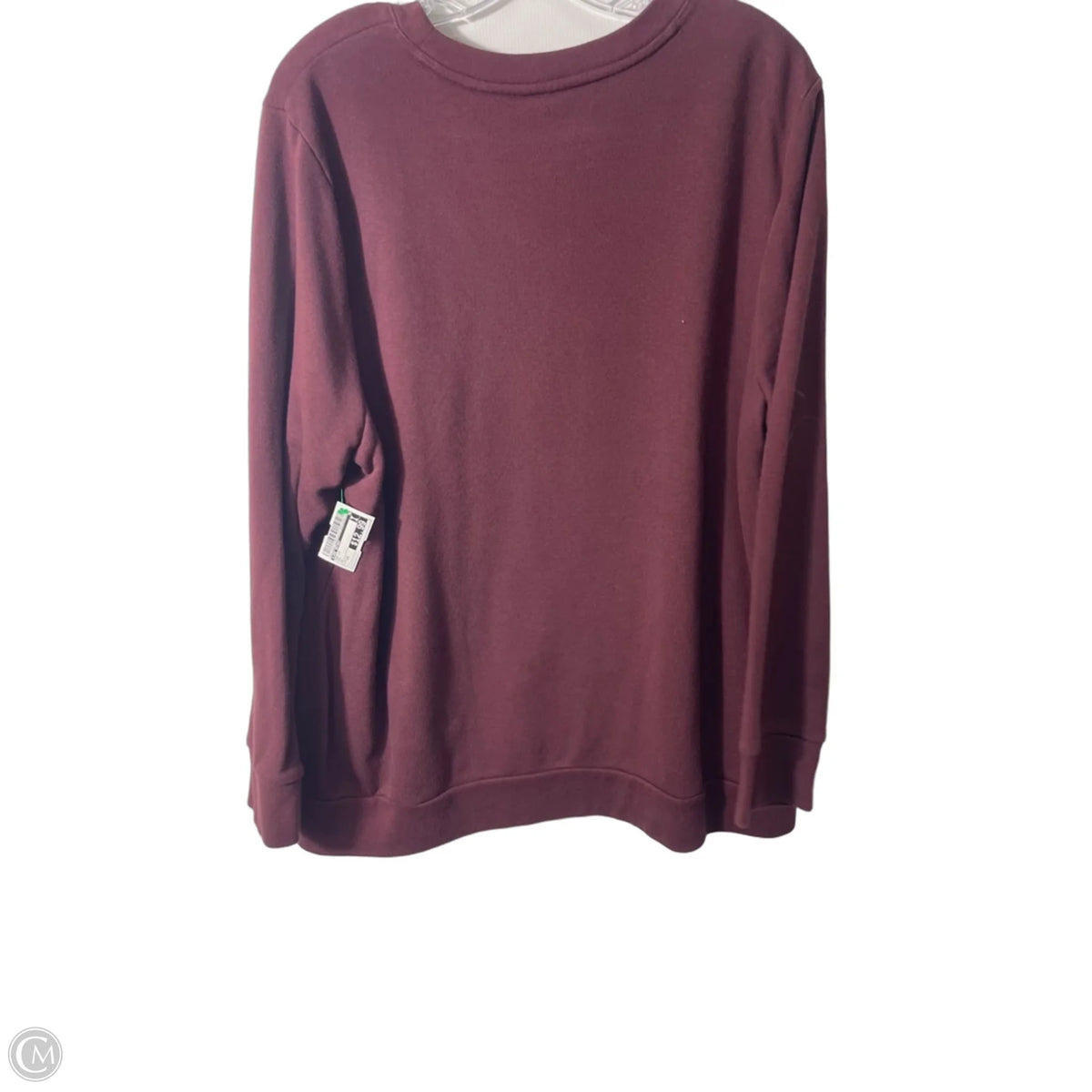Top Long Sleeve By Lane Bryant In Red, Size: 2x