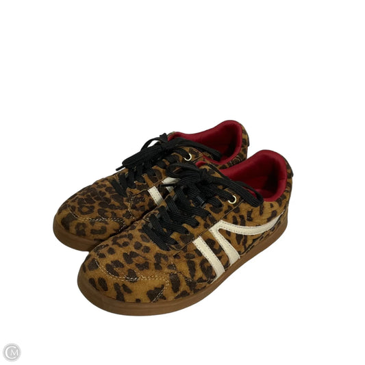 Shoes Sneakers By Steve Madden In Animal Print, Size: 7
