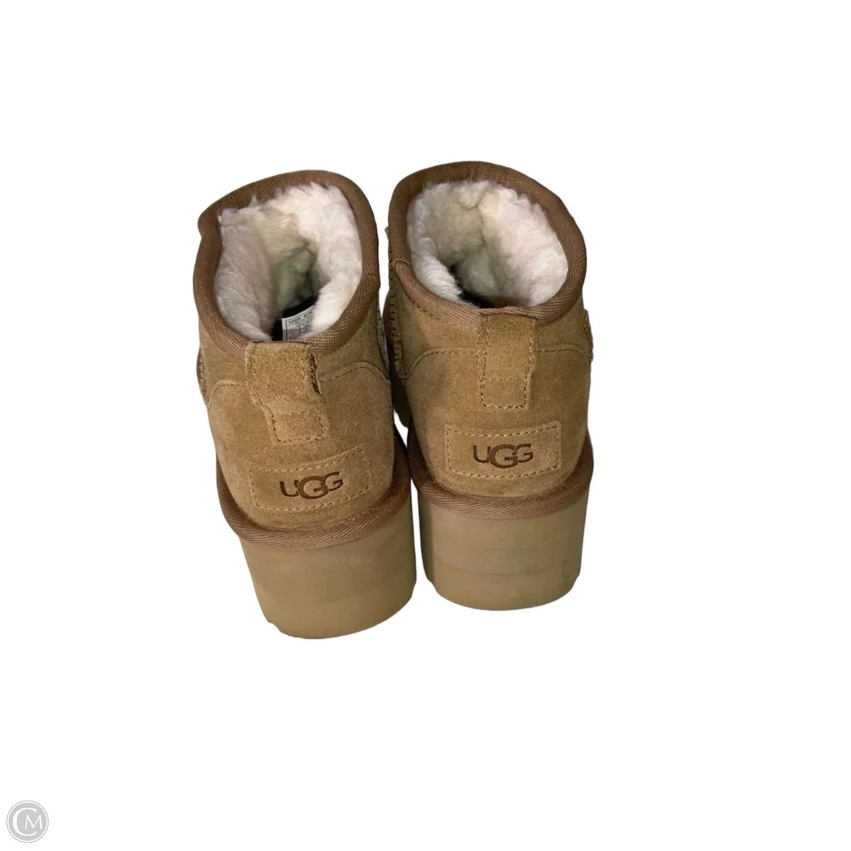 Boots Designer By Ugg In Tan, Size: 7