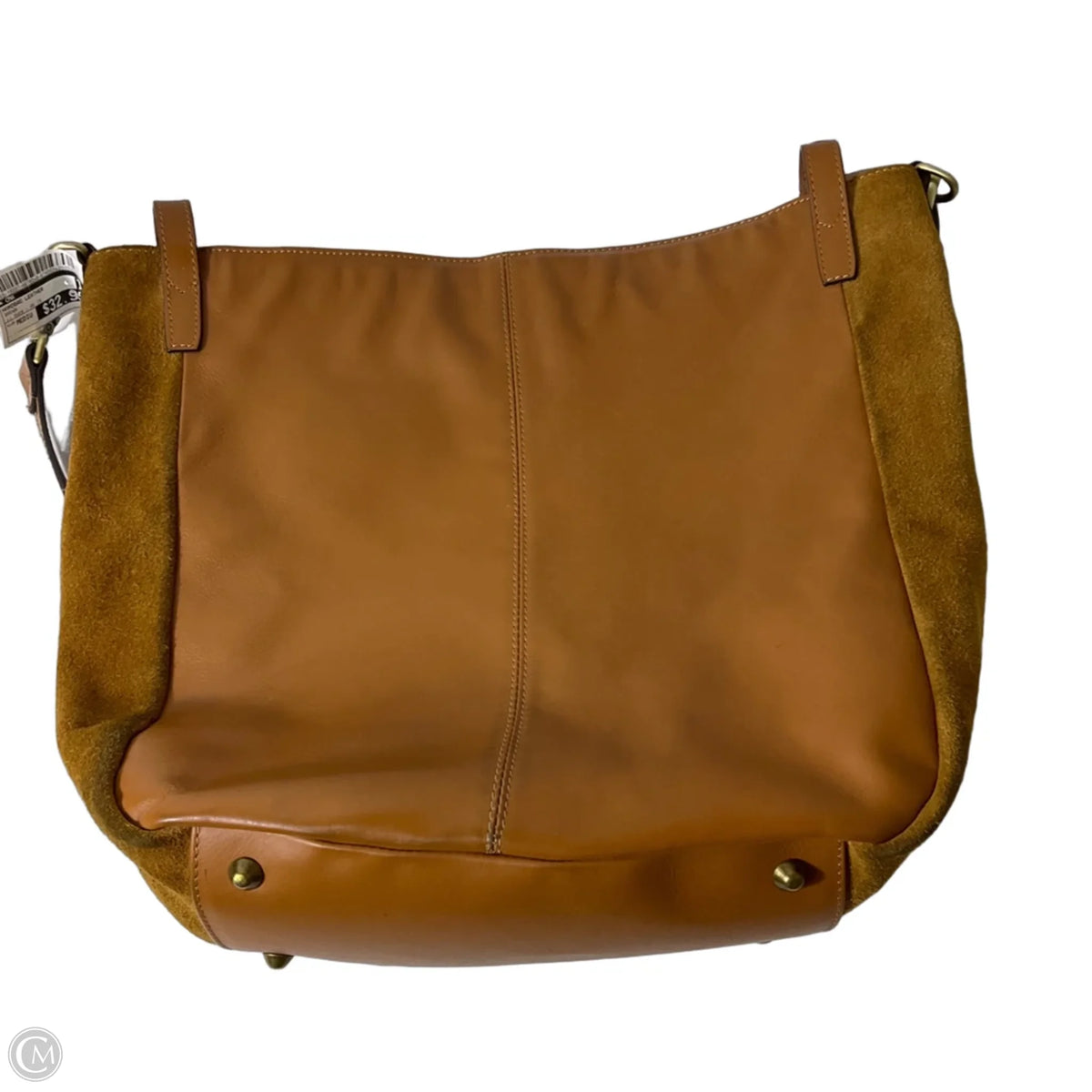 Handbag Leather By Cma, Size: Medium