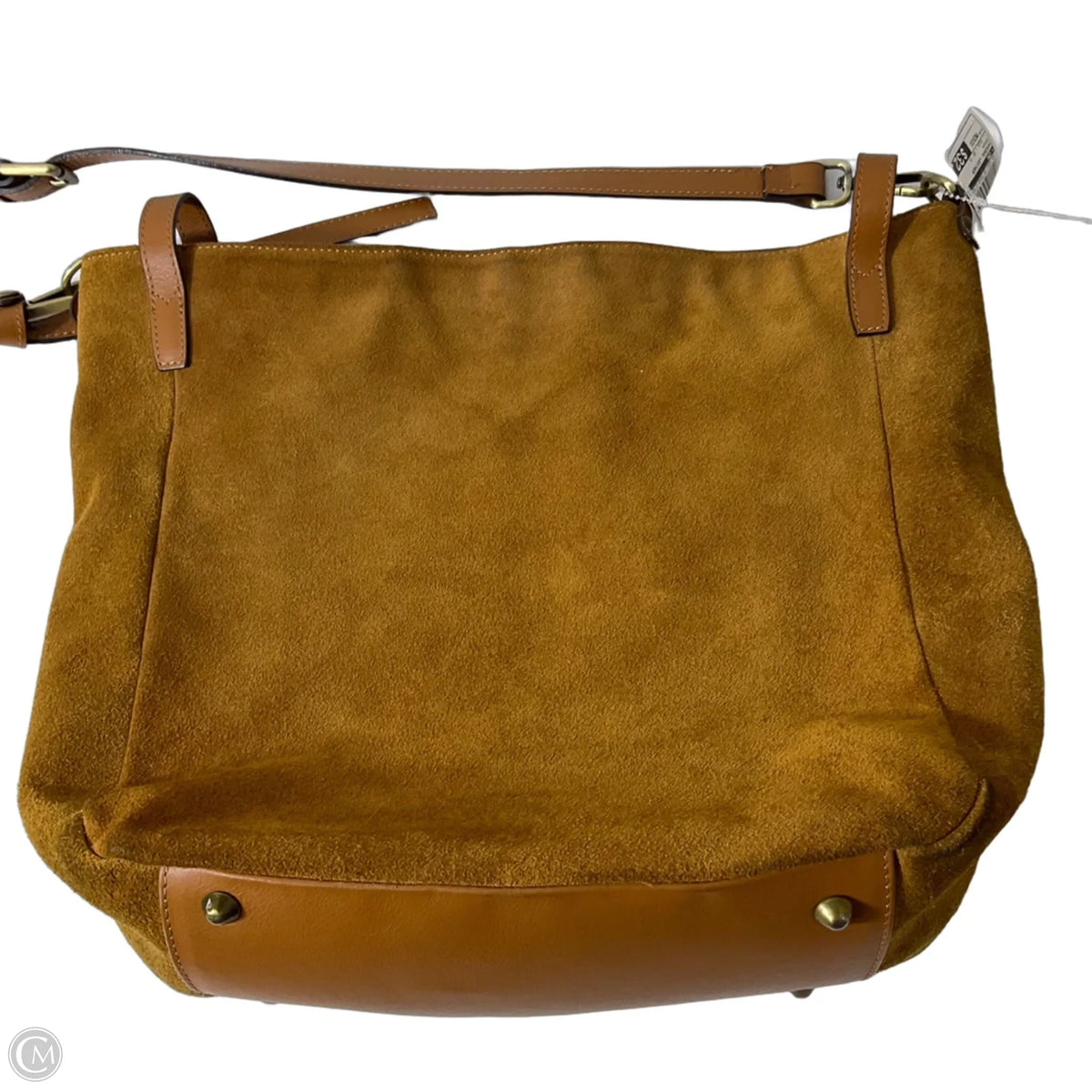 Handbag Leather By Cma, Size: Medium