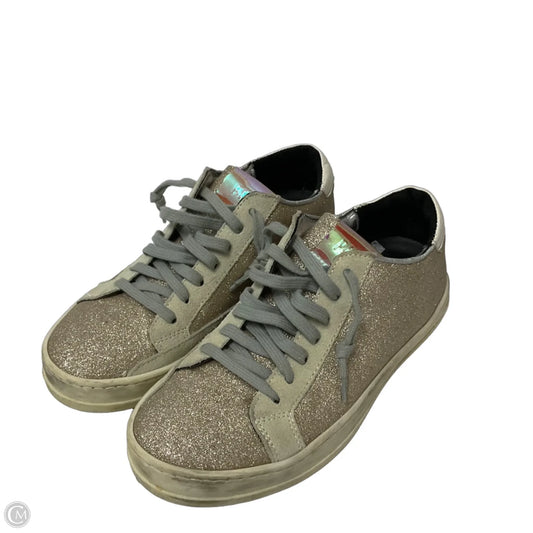Shoes Sneakers By P448 In Gold, Size: 6
