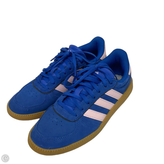 Shoes Sneakers By Adidas In Blue, Size: 7