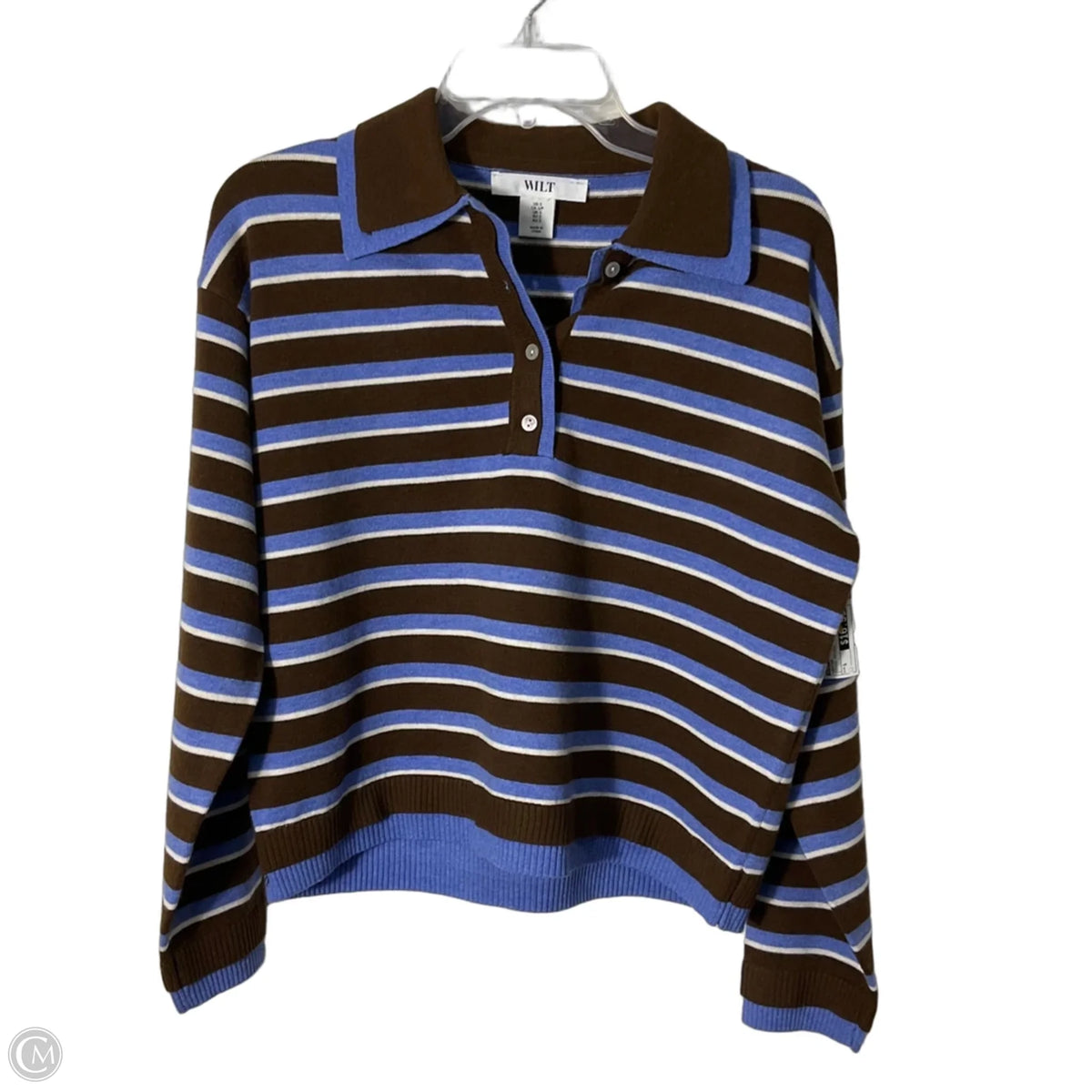 Sweater By Wilt In Striped Pattern, Size: S