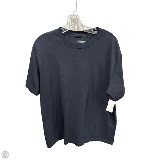 Top Short Sleeve Basic By Abercrombie And Fitch In Black, Size: M