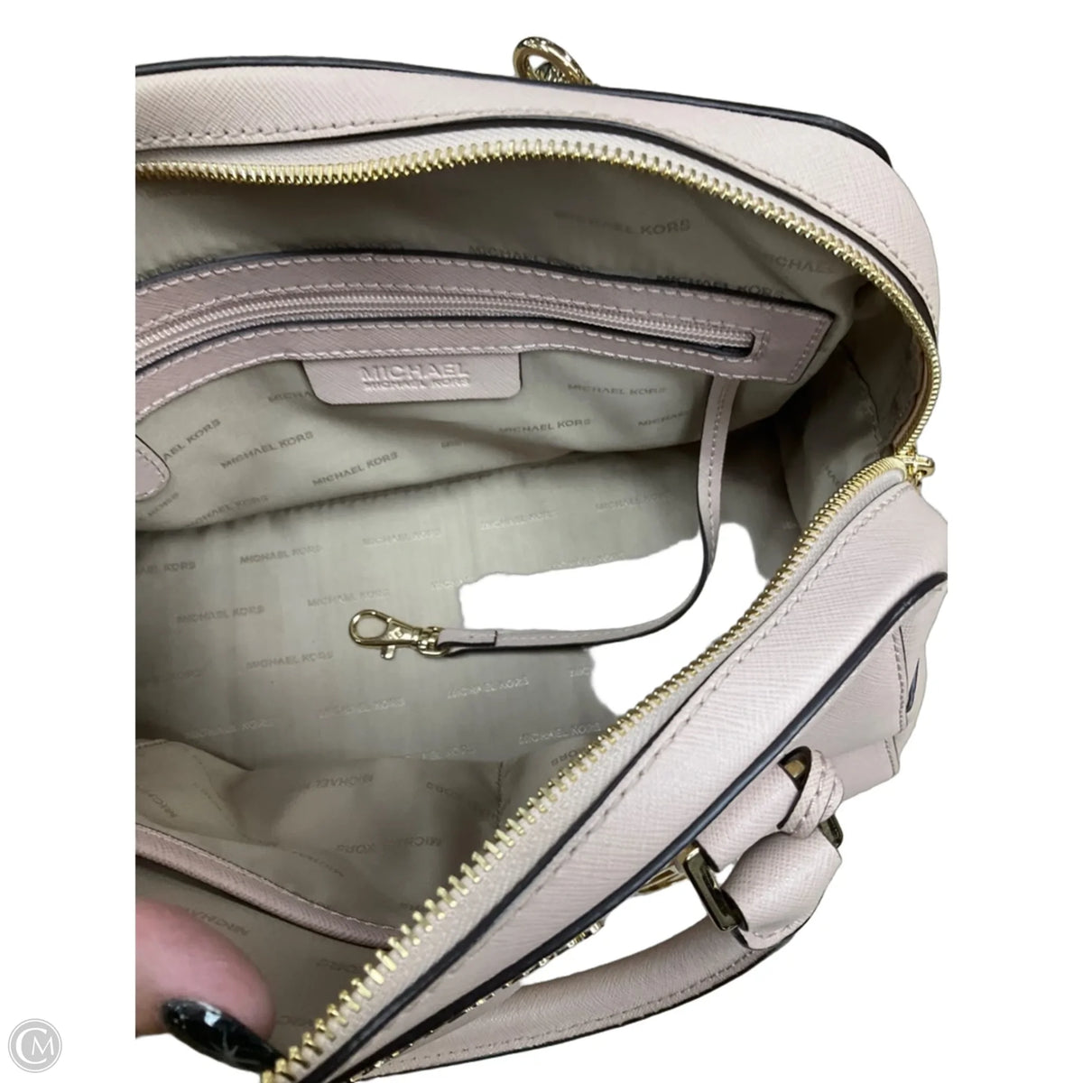 Crossbody Designer By Michael Kors, Size: Medium