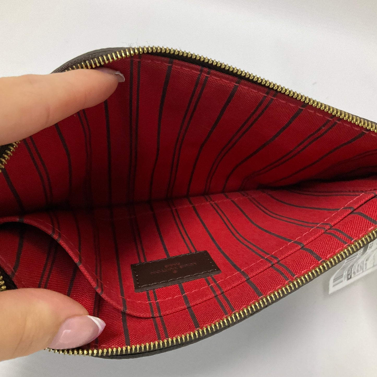 Wristlet Luxury Designer By Louis Vuitton, Size: Medium