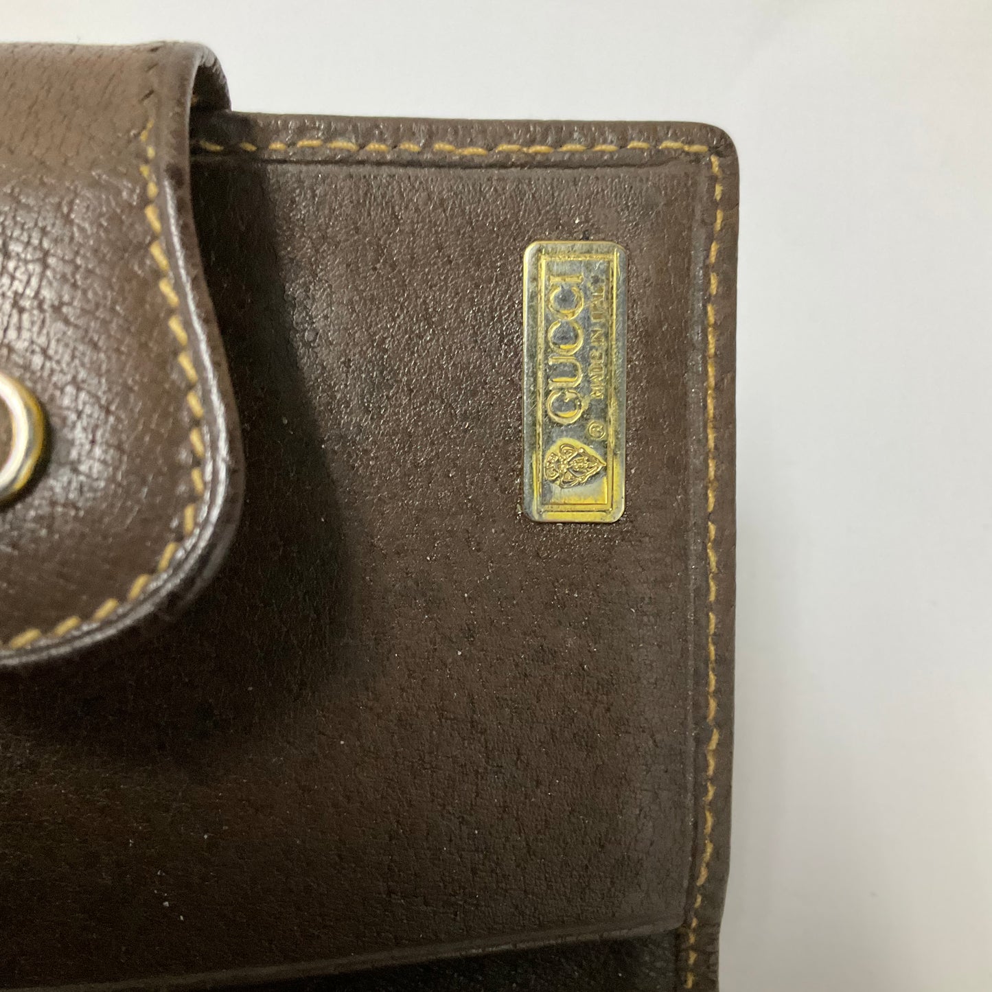 Wallet Luxury Designer By Gucci, Size: Small