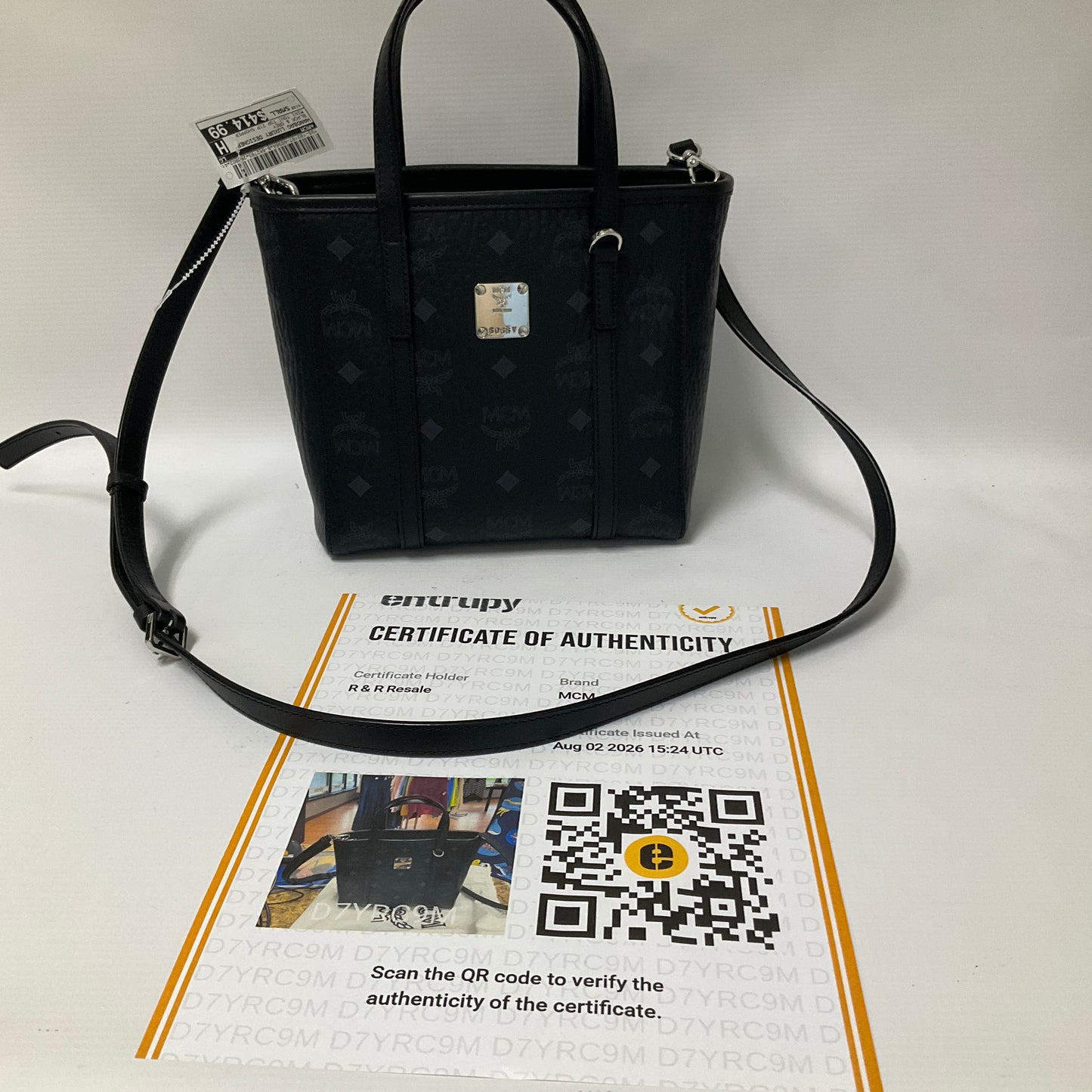 Handbag Luxury Designer By Mcm, Size: Small