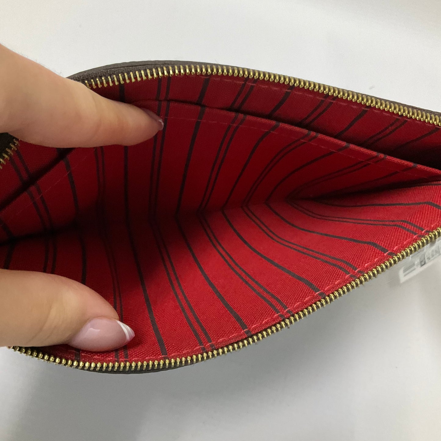 Wristlet Luxury Designer By Louis Vuitton, Size: Medium